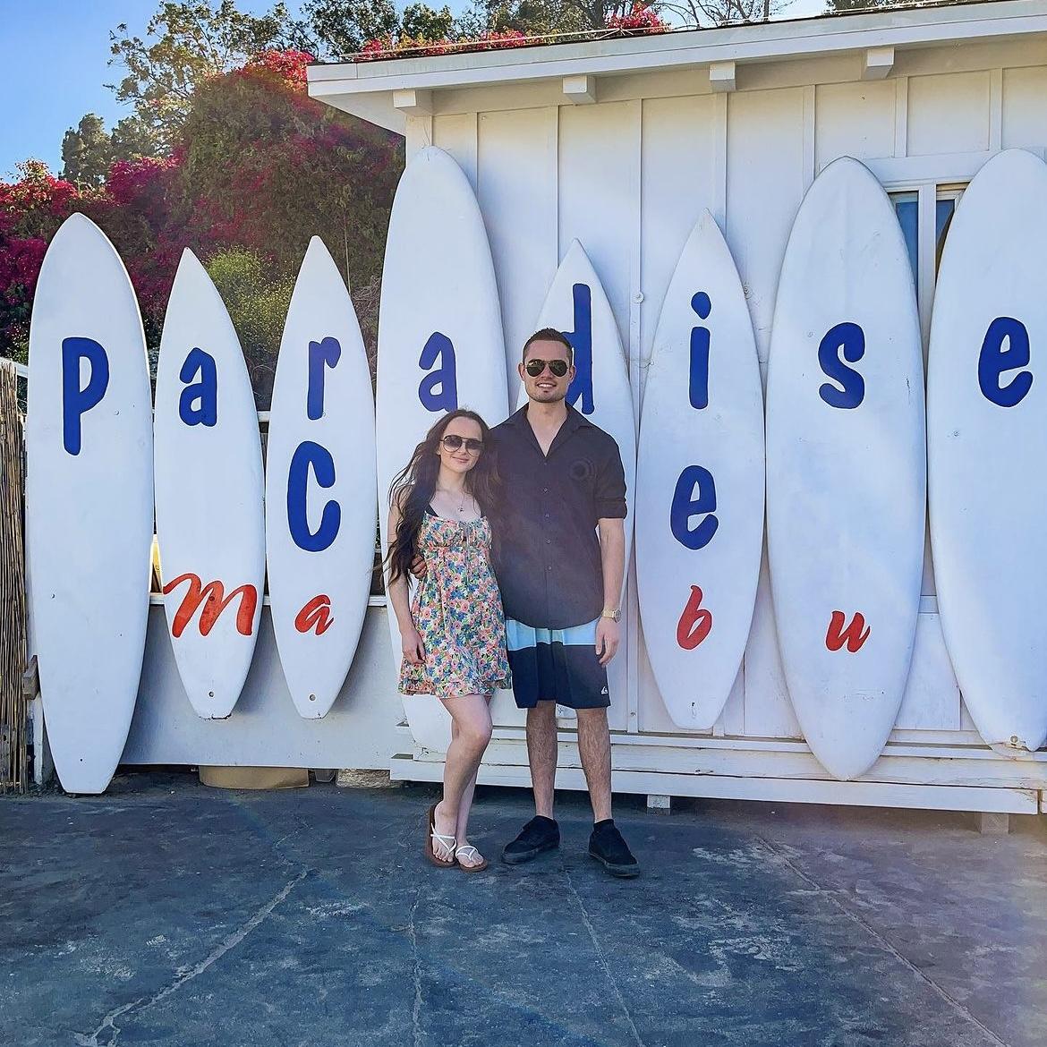 Celebrated our 3 year anniversary in Malibu!