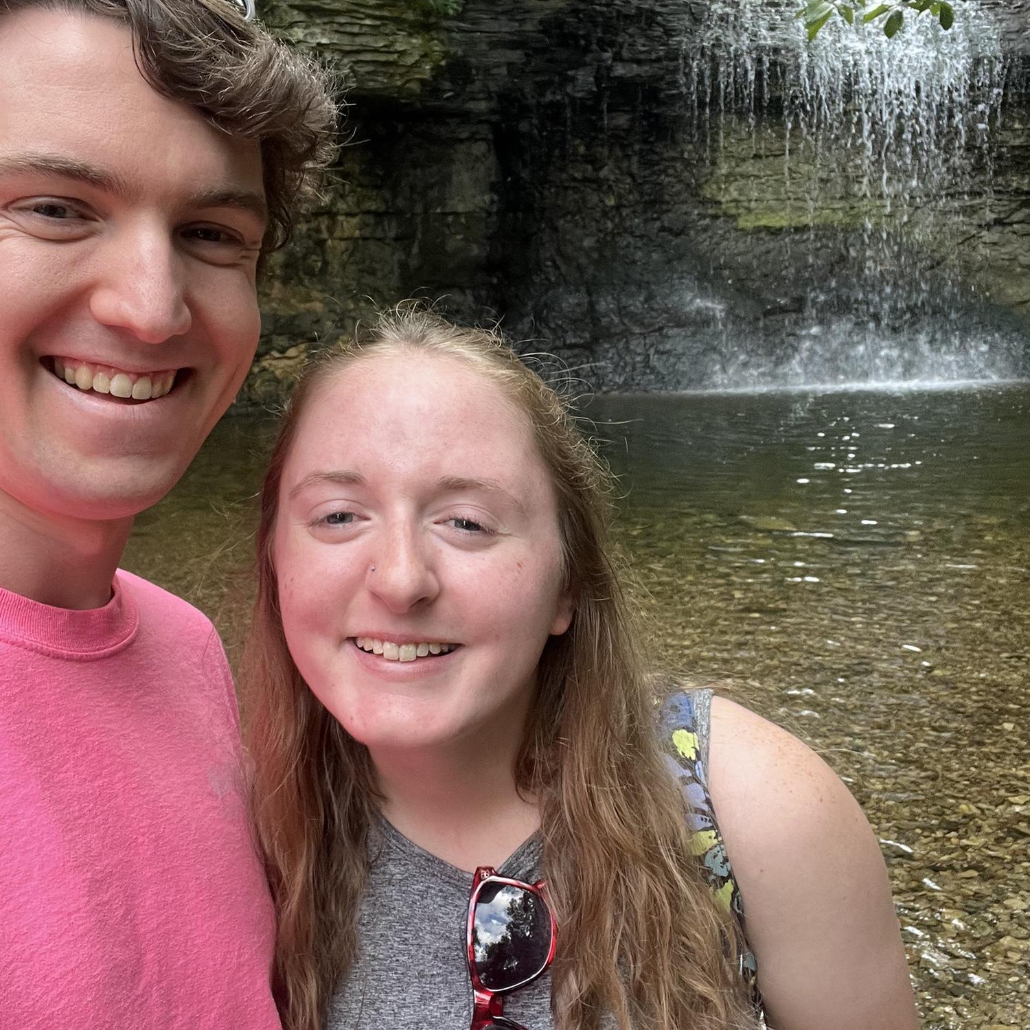 Luke and Sarah's second date at Quarry Trails Metro Park--this is the same day they "made things official"