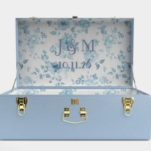 Personalized Wedding Keepsake Trunk