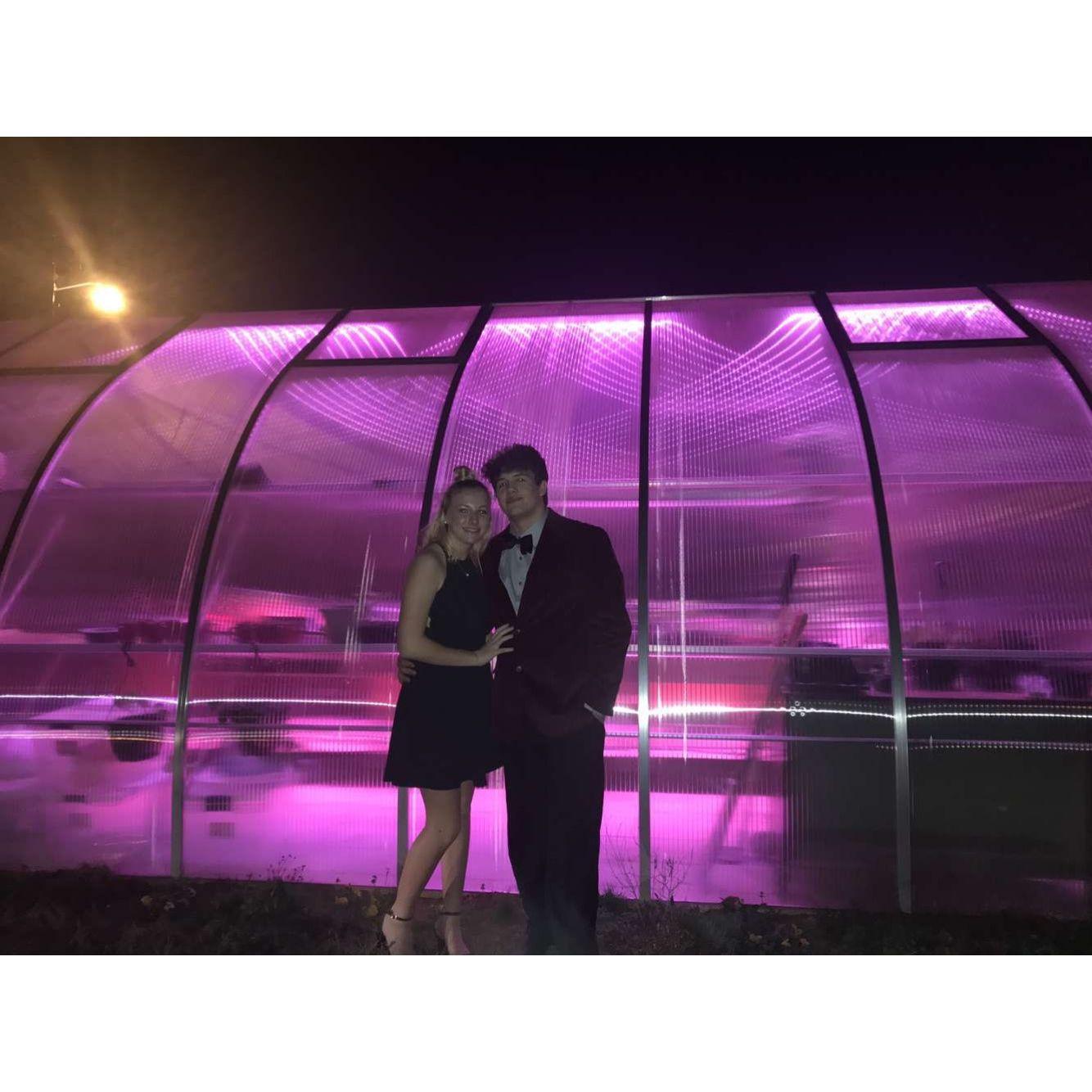 Our first dance, the winter formal.!