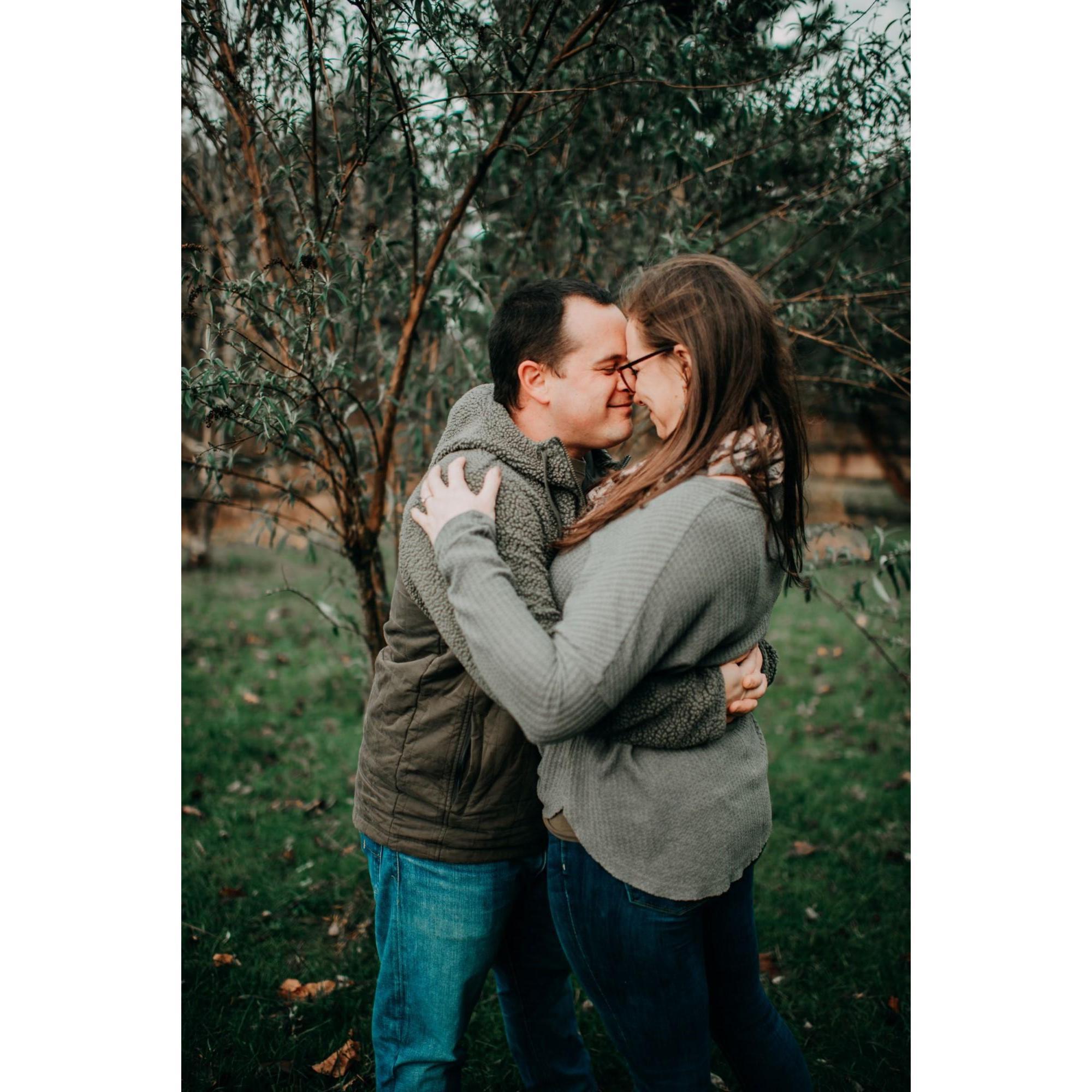 Engagement Shoot at our house - January 2020