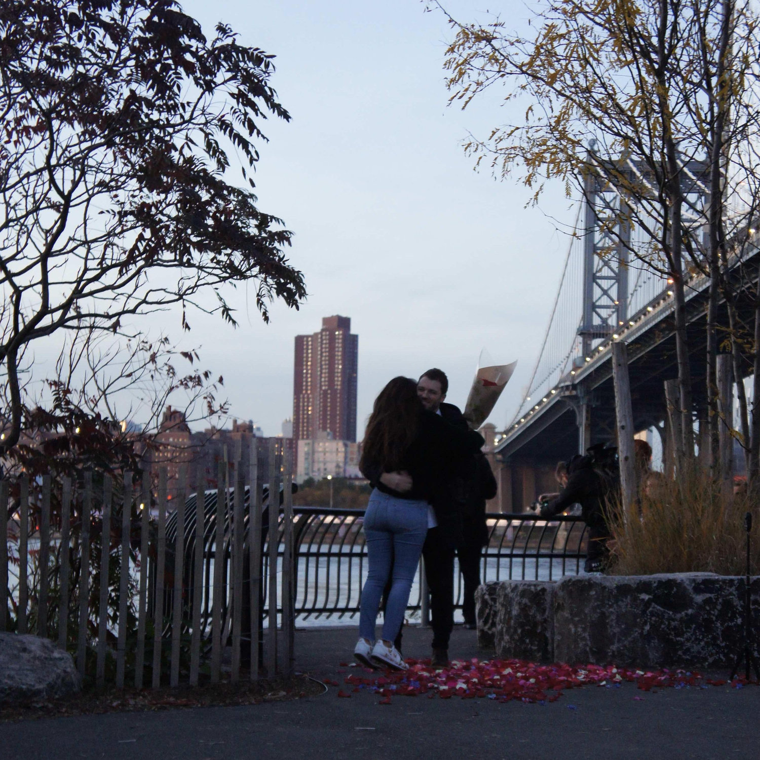 When she said "Yes!!"