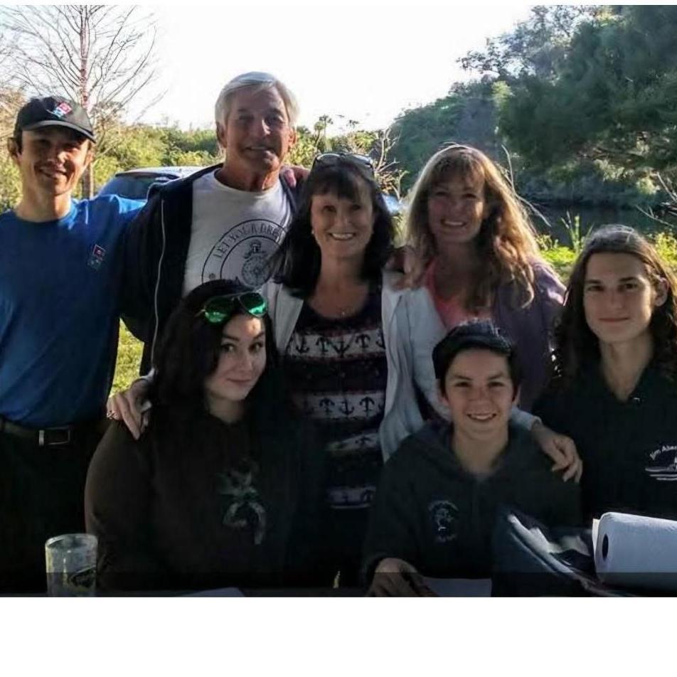 Grandpa George, Grandma Jane, Janine, Michael, Chelsea, Canon, and Sean