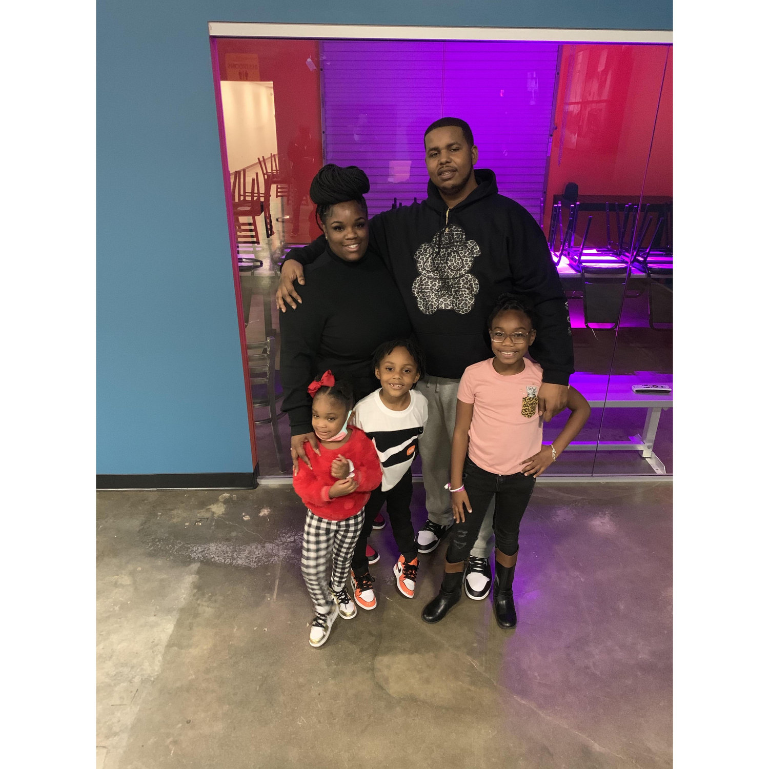Our blended family.