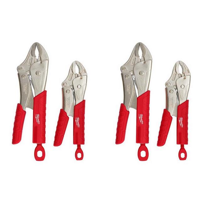 Torque Lock Curved Jaw Locking Pliers Set (4-Piece)