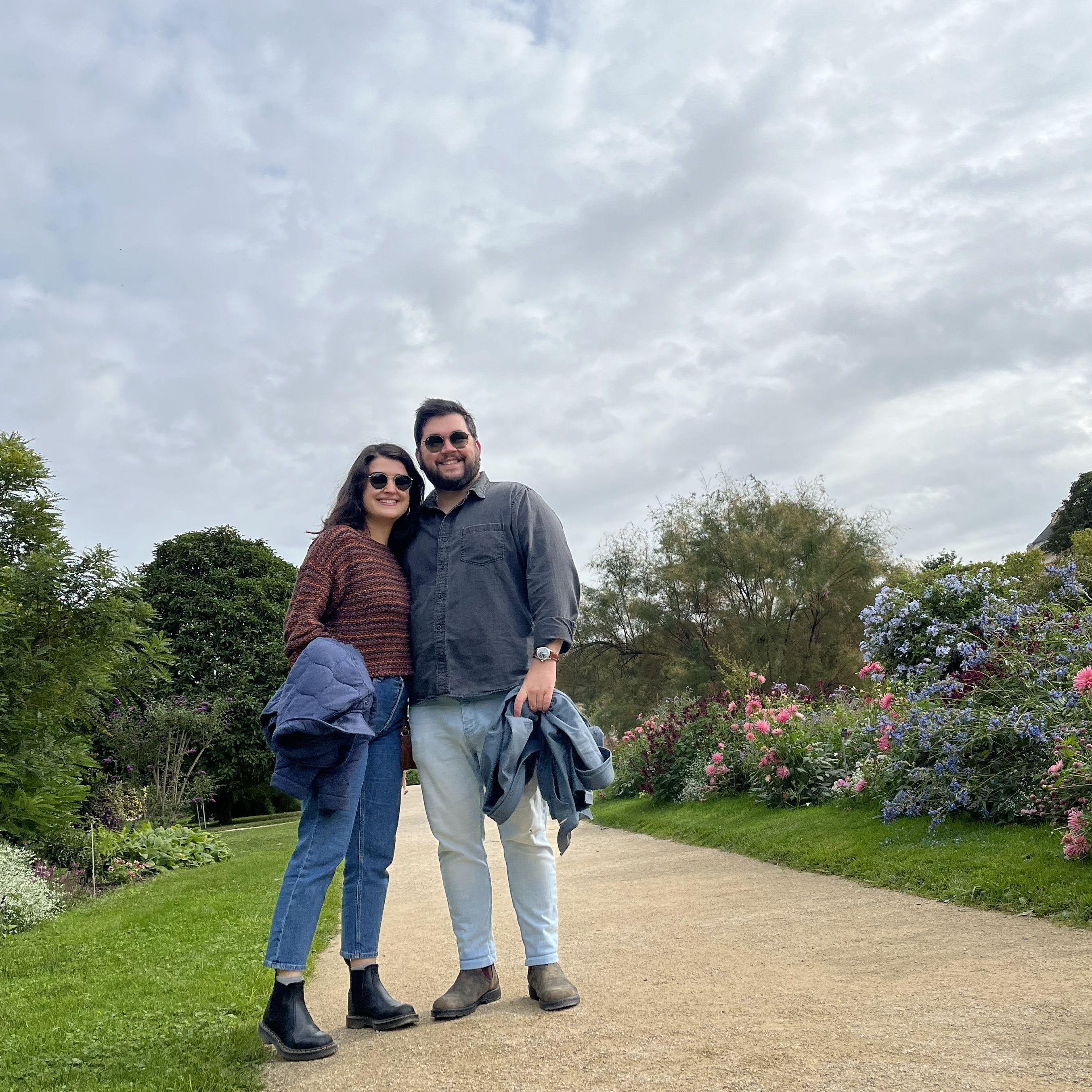 Our first international trip together to Paris.