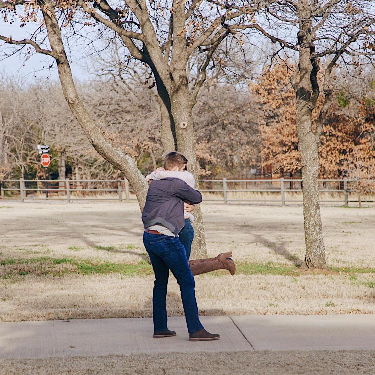 I was so shocked I don't even remember saying yes!!