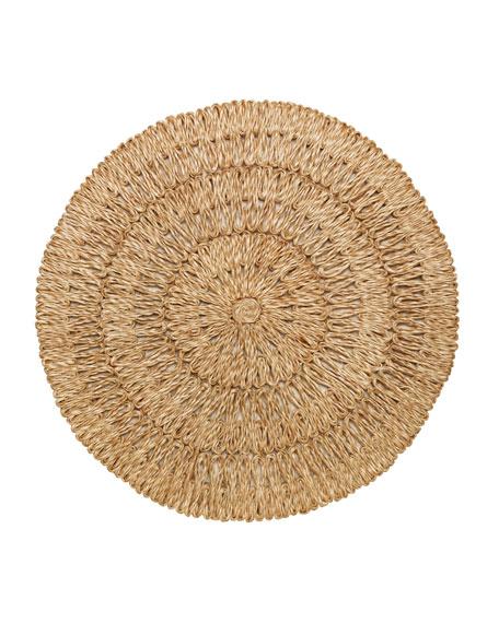 Juliska Straw Loop Round Placemat