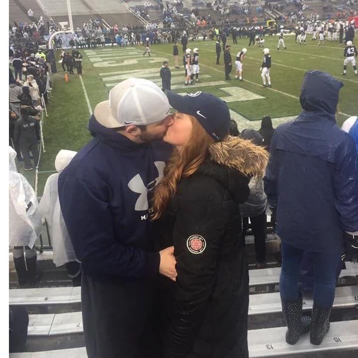 Our last Penn State game as students!