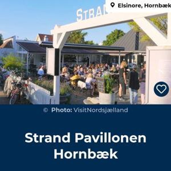 Meal at StrandPavillonen Hornbæk in Elsinore