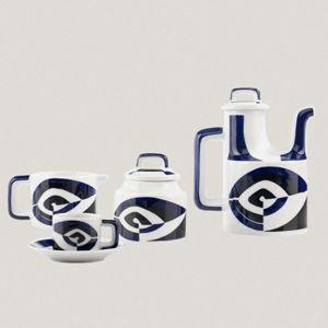 Sargadelos- Juego de café de 6 servicios Forma P