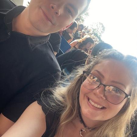 Us at a Pierce The Veil concert in Charlotte at the PNC arena, we saw them again in Simpsonville last year!