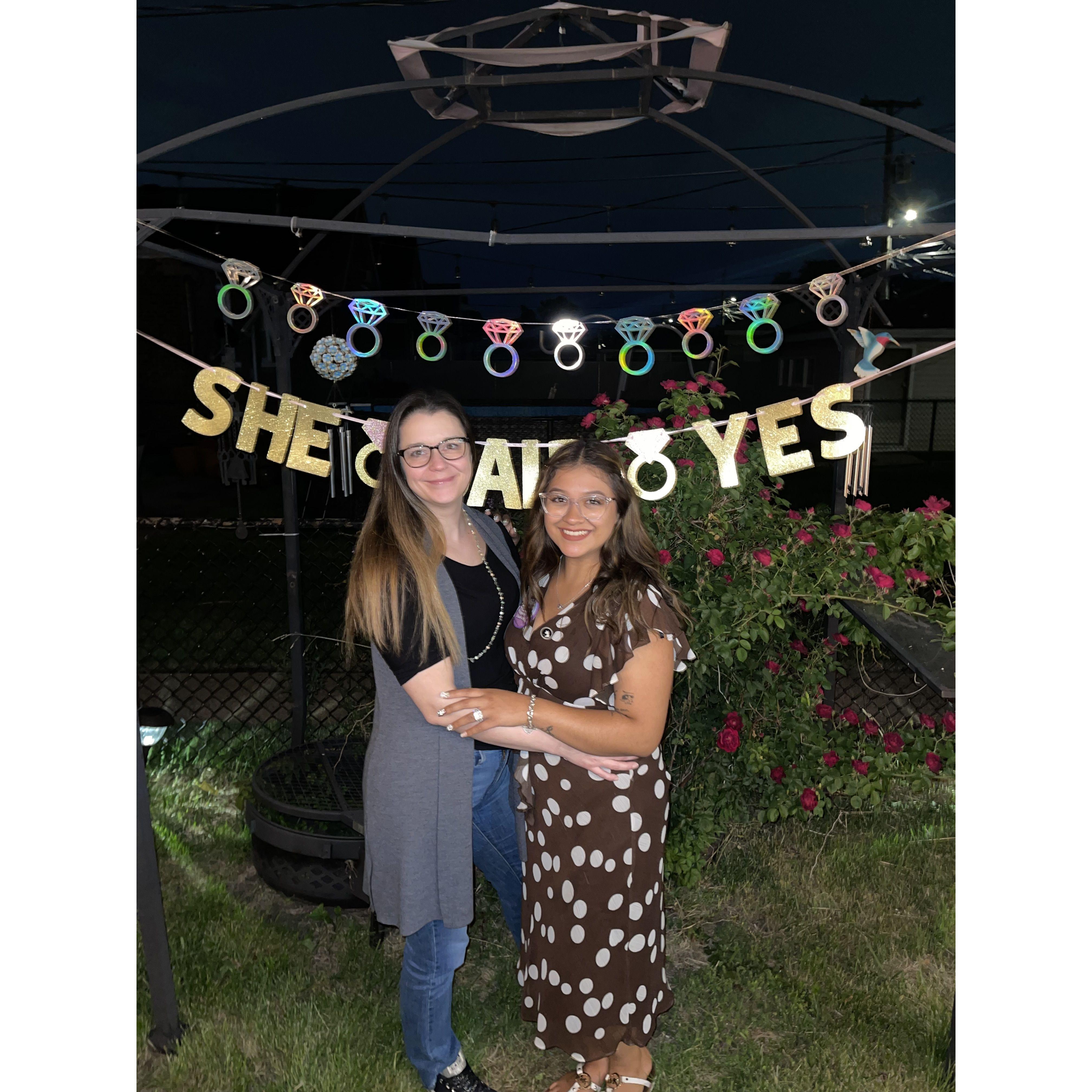 Mother and daughter in law!