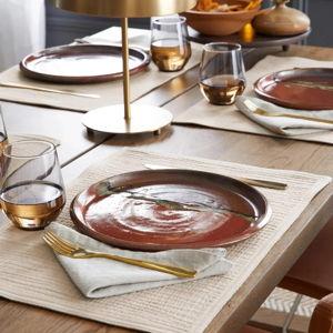Organic Airy Gauze Placemats (Set of 8) in Dune