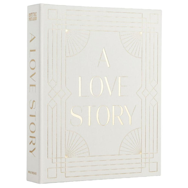 PRINTWORKS ALBUM PHOTO PRINT WORKS A LOVE STORY XL GOLD