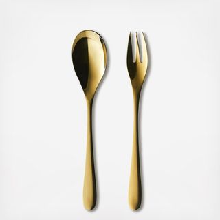 Onde Gold 2-Piece Serving Set