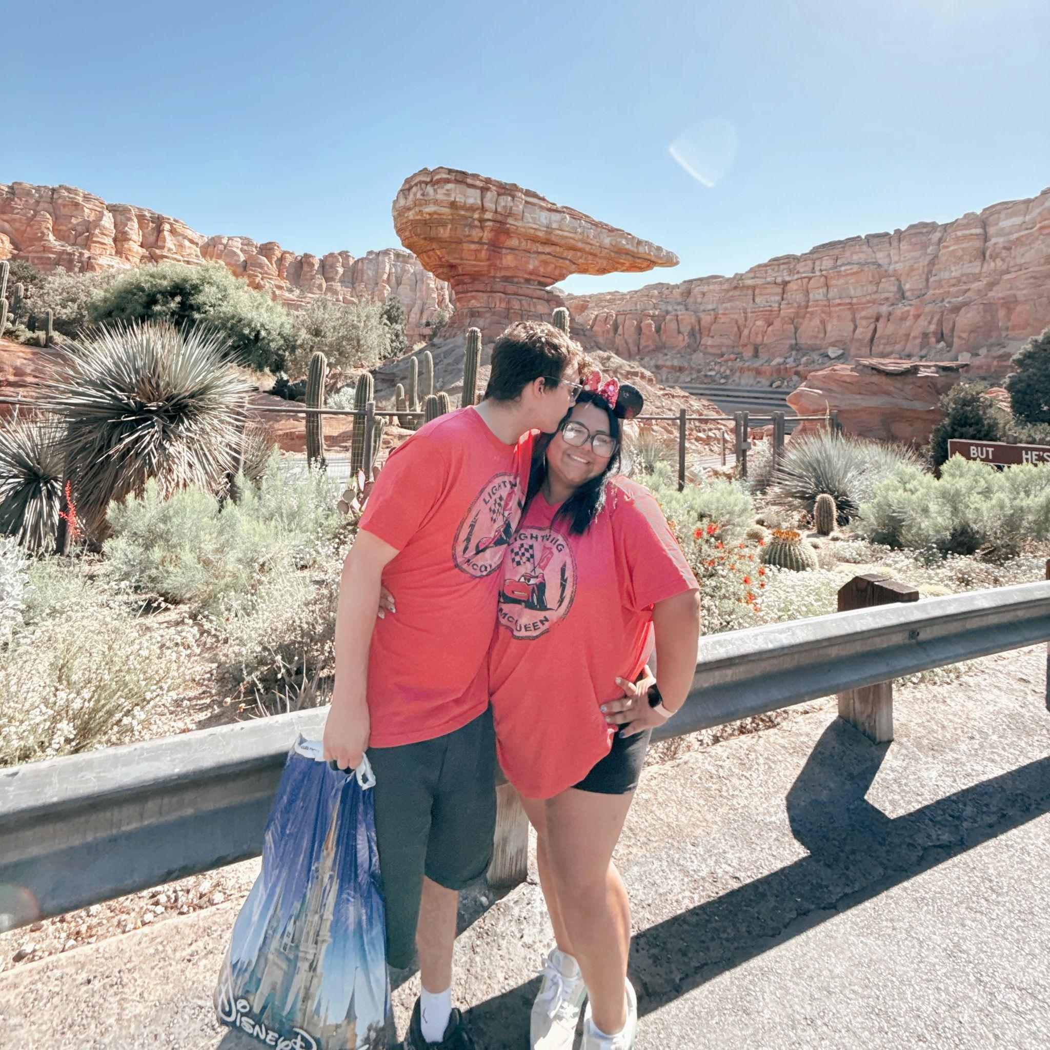 Our first vacation together at DisneyLand!
