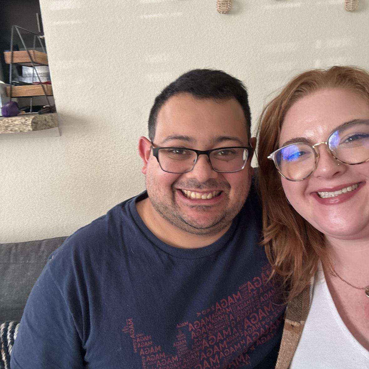 Right after FaceTiming our families together for the first time.