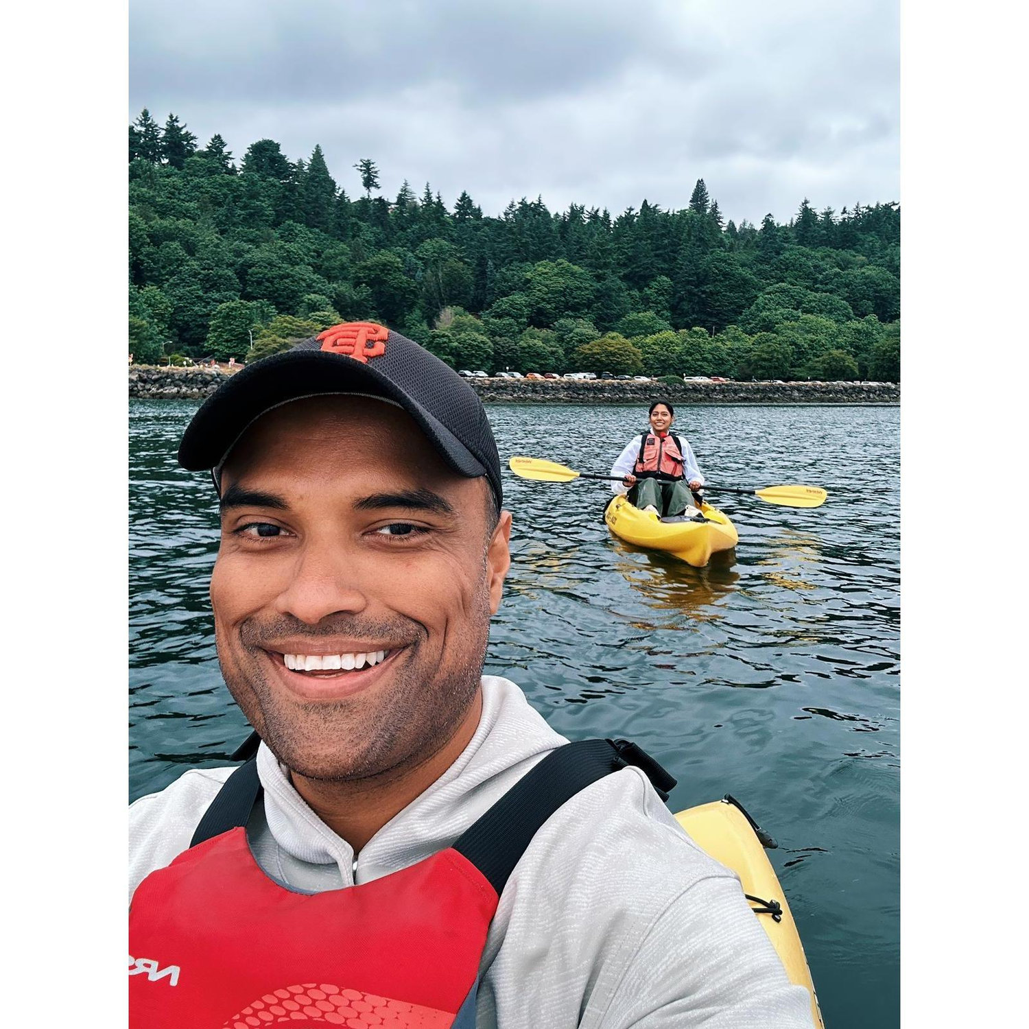 Our first time kayaking!