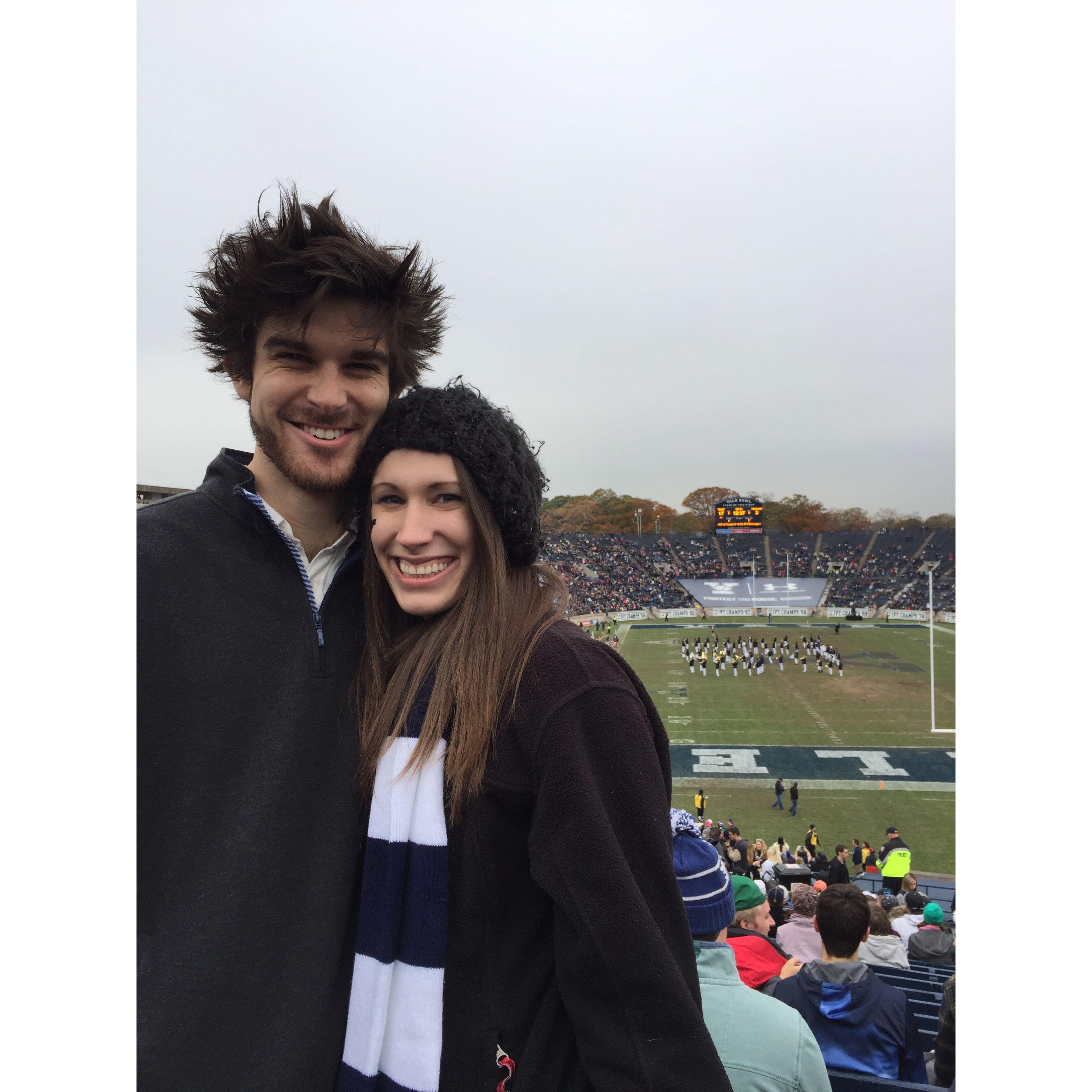 Grad School times, Yale v. Harvard Game