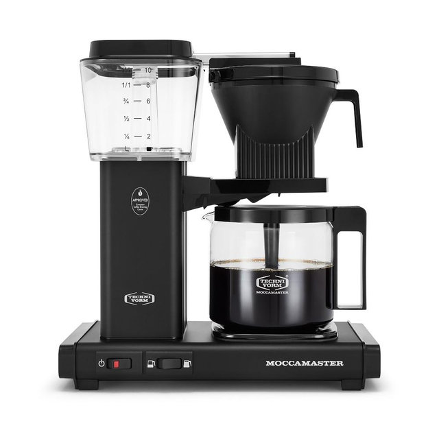 Moccamaster by Technivorm KBGV Select Coffee Maker, Matte Black