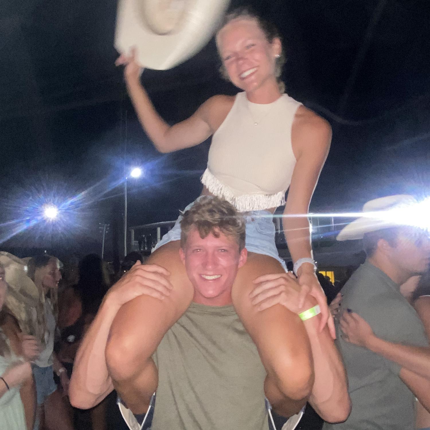 Our first Pretty Prairie rodeo together