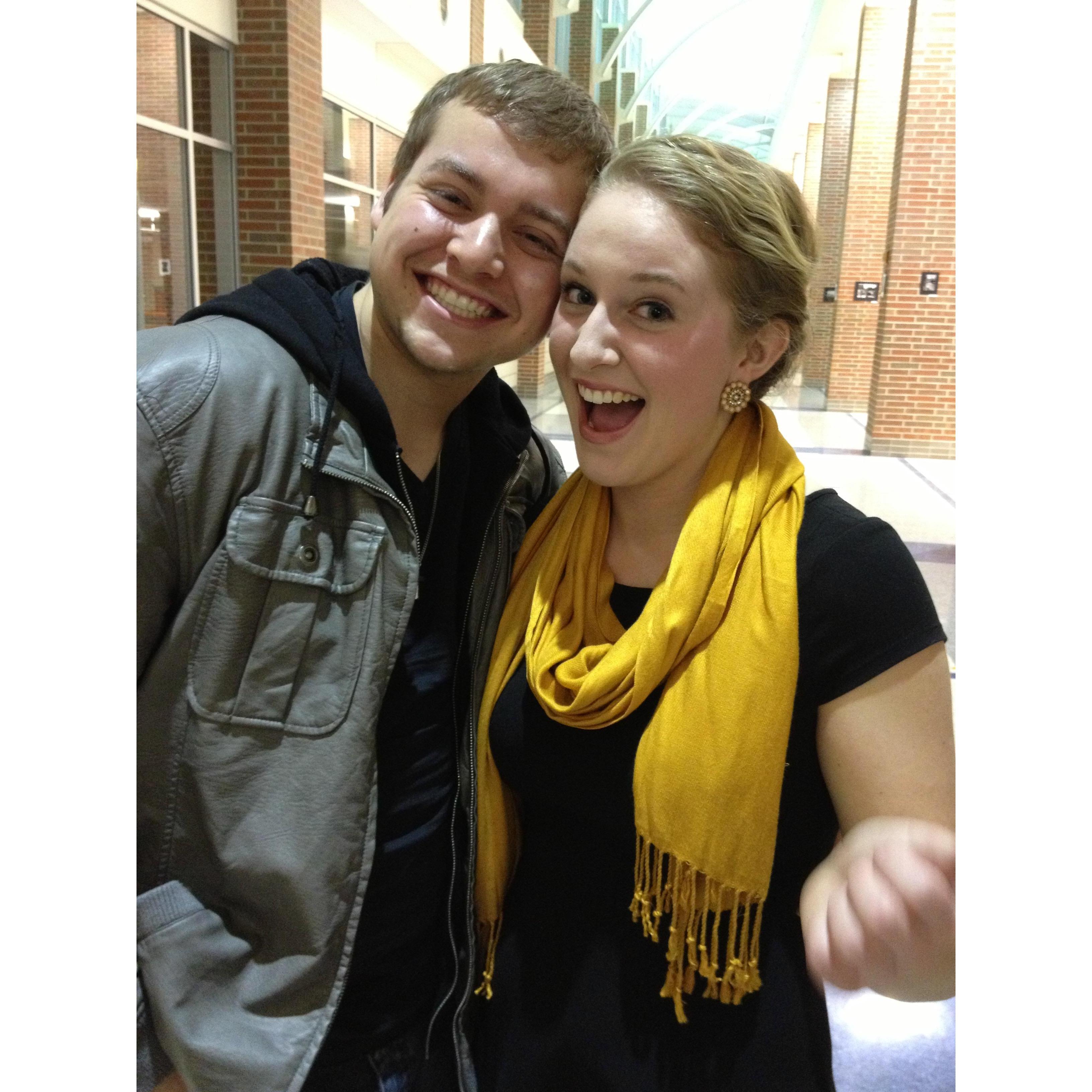 March 2013 - post show choir concert