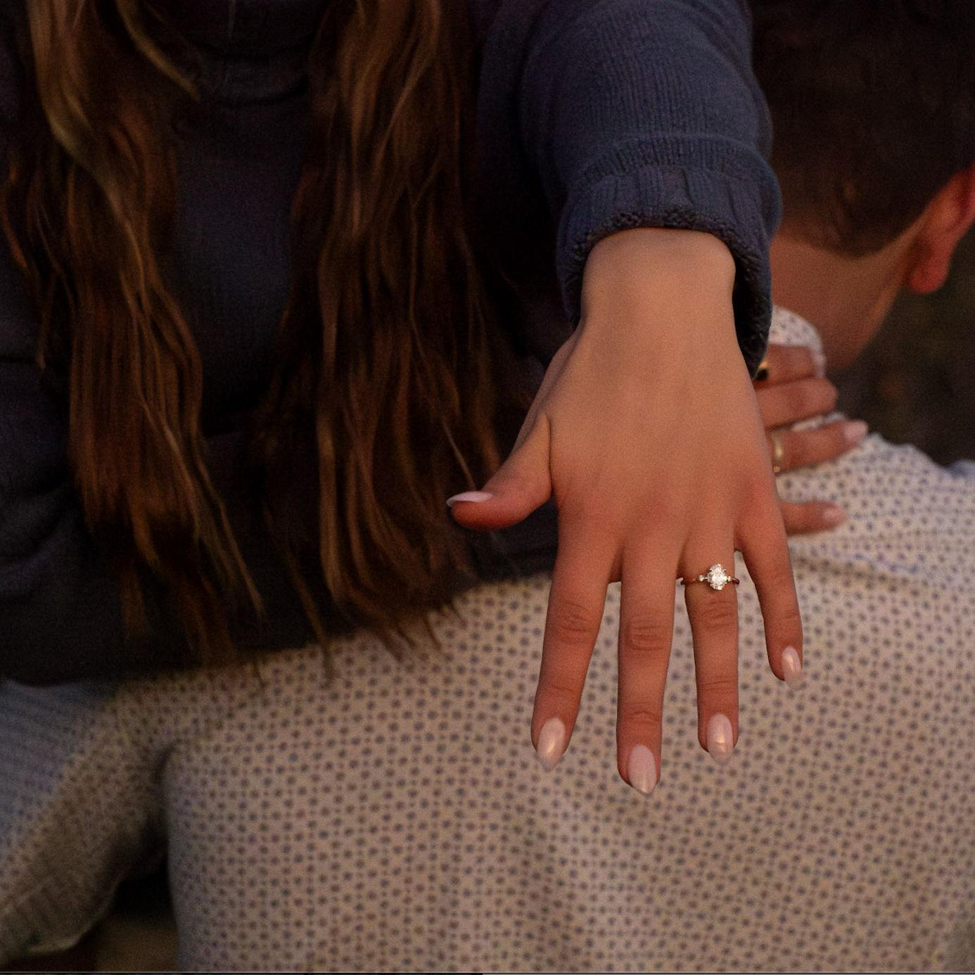 Before you go, just one more look at the ring that Seth beautifully crafted himself!