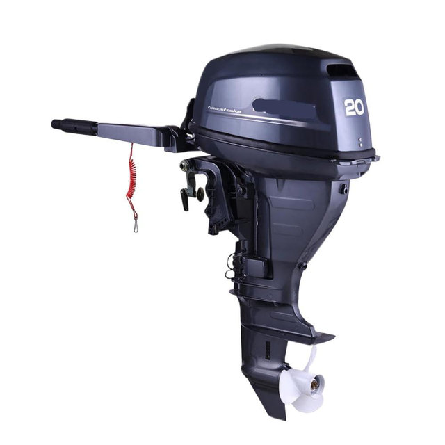 Huangjie 20HP 4 Stroke Outboard Motor Compatible With Style Boat(F20L electric start)