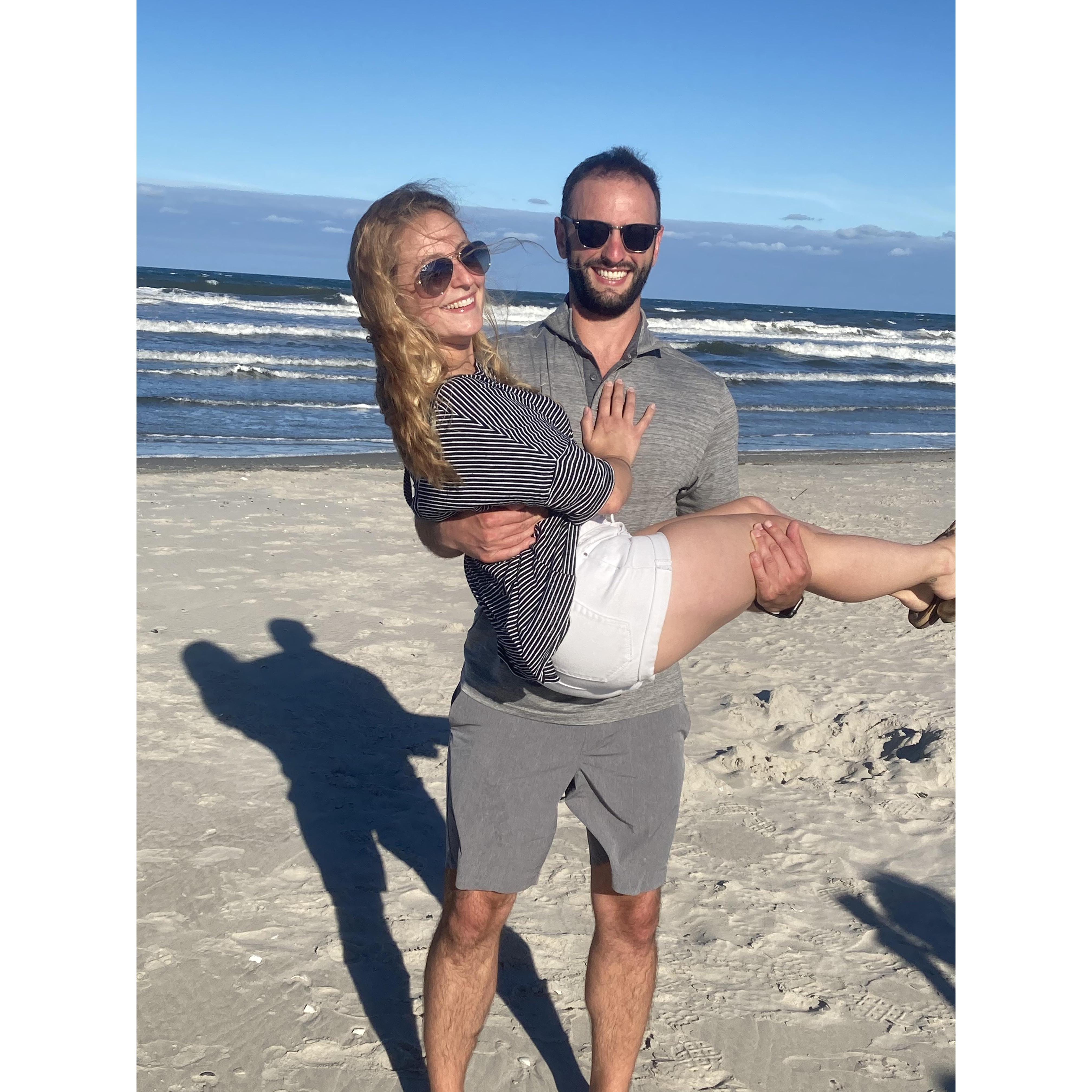 Family beach trips