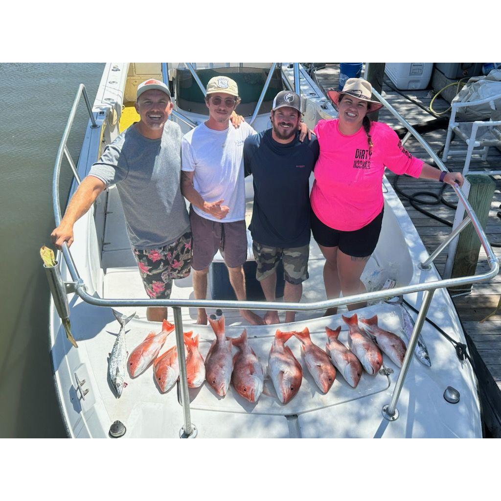 Fishing with friends.