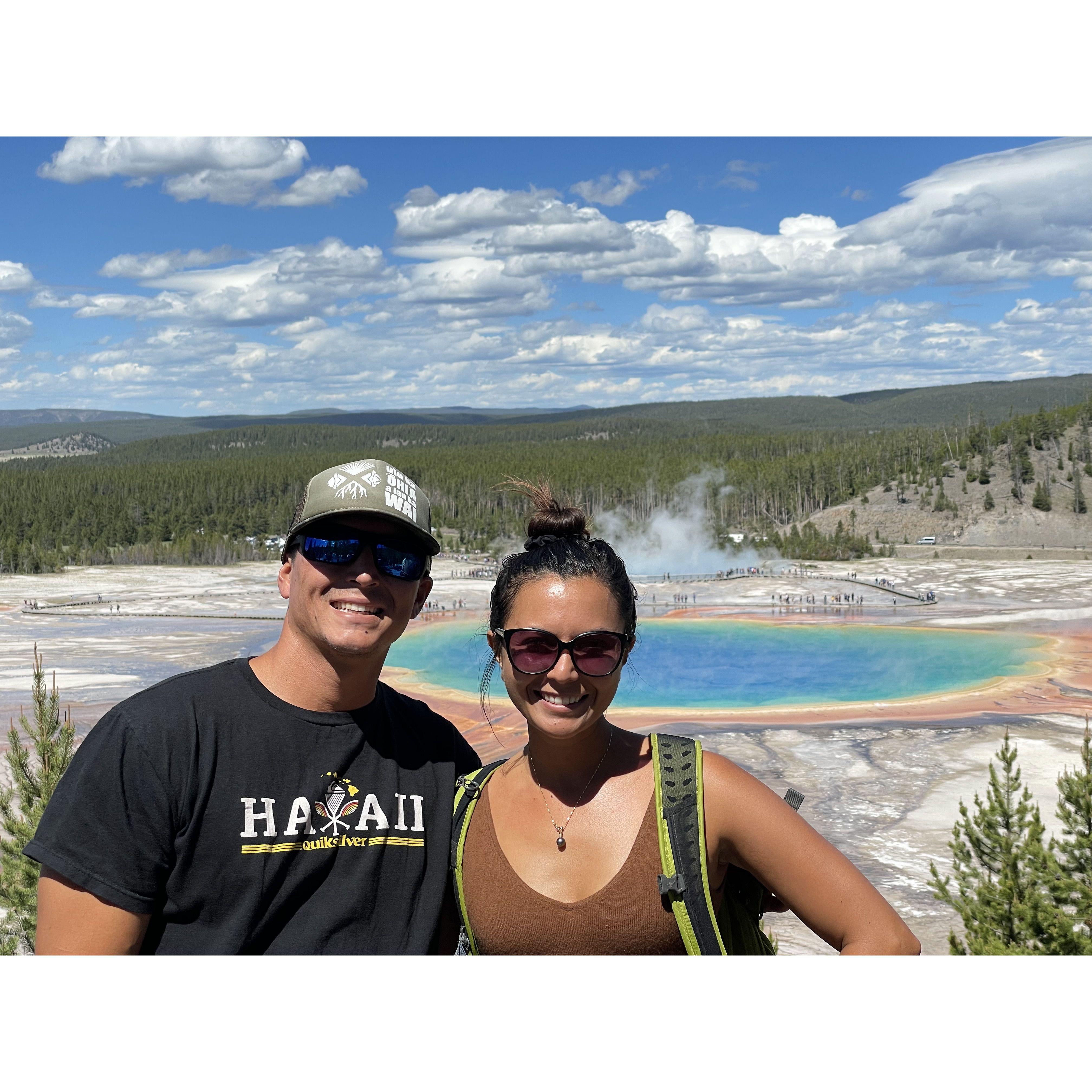 Grand Prismatic, Yellowstone National Park 2021