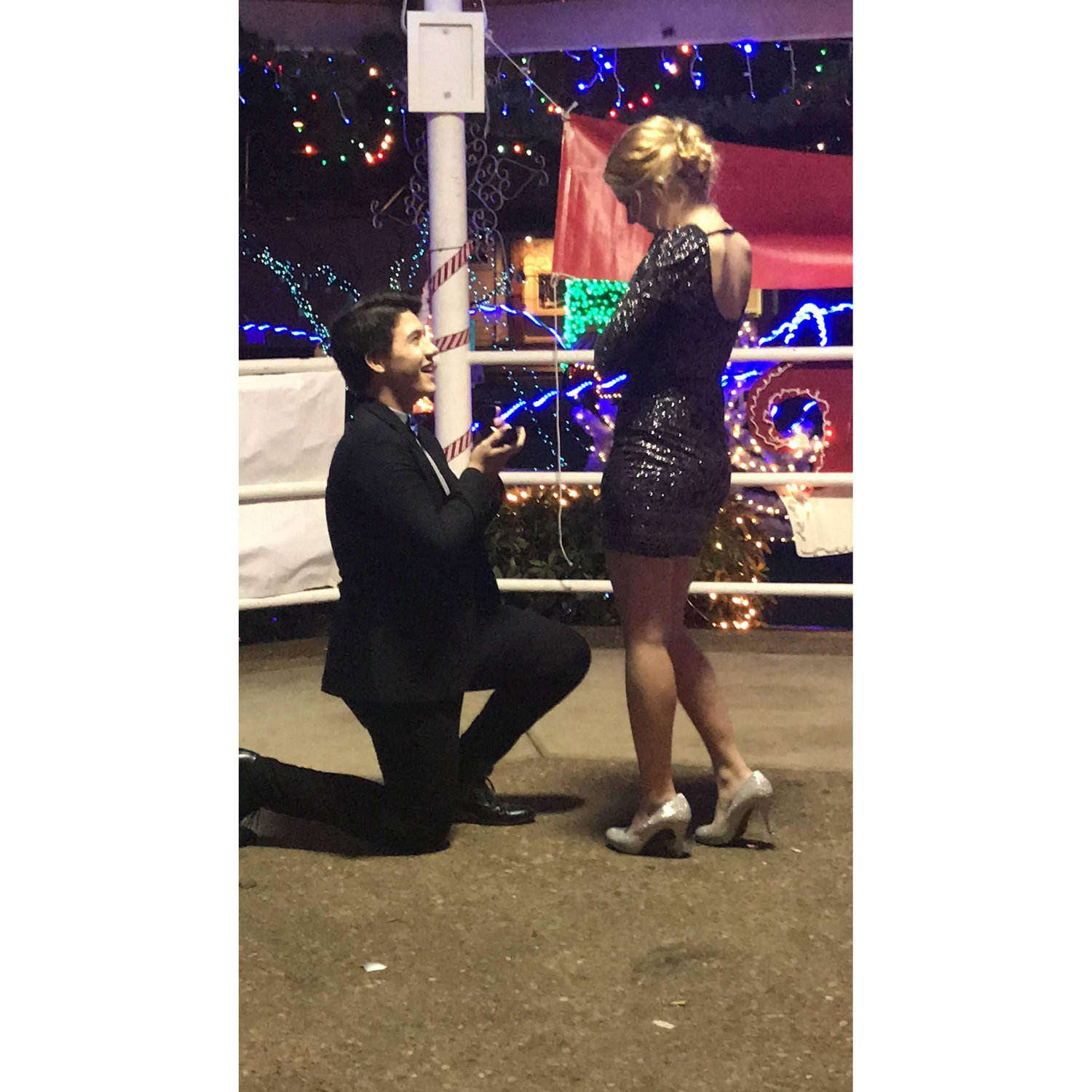 Eli proposing to Emma- 12/31/19