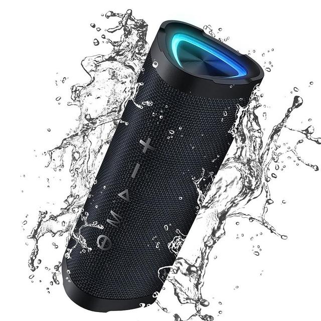 Vanzon V40 Bluetooth Speakers, Portable Wireless Speaker V5.0 with 24W Loud Stereo Sound, 24H Playtime, TWS & IPX7 Waterproof, Suitable for Travel, Home and Outdoors
