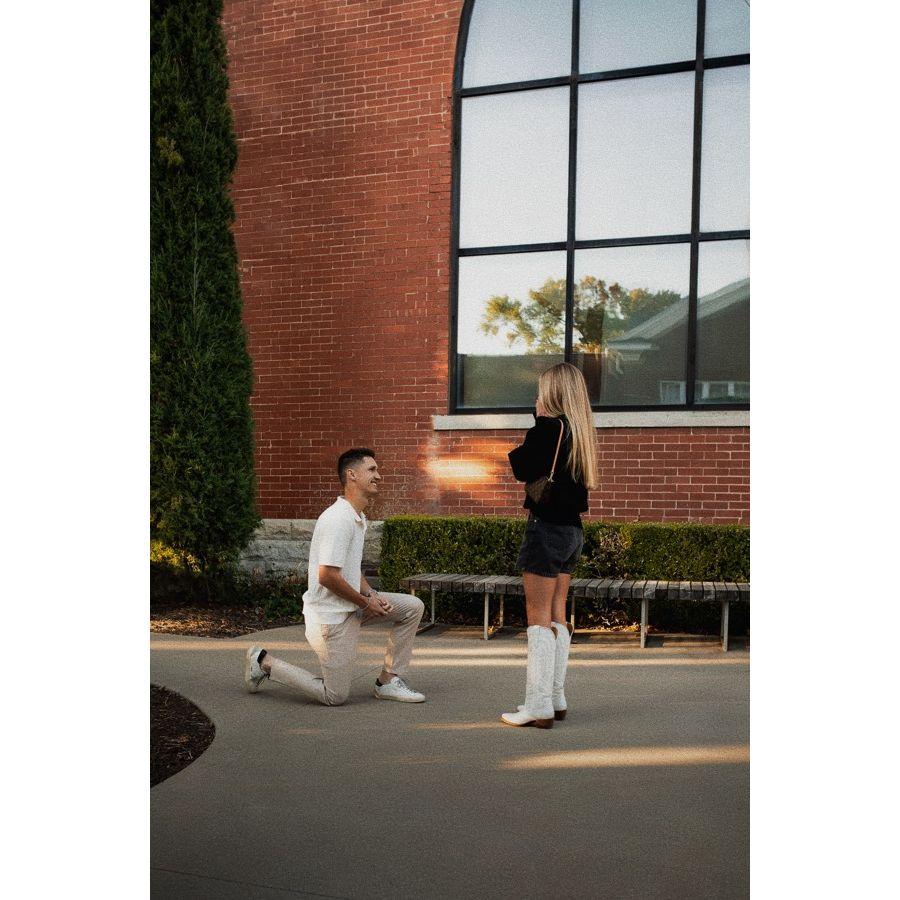actual picture of the moment Bo proposed! 8/27/24