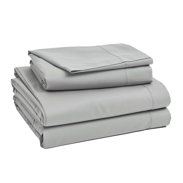 Birch & Moon 100% Certified Egyptian Cotton Sheets - 1200 Thread Count Egyptian Cotton Sheets Queen Size Bed Set Deep Pockets, 4PC Queen Sheet Set Luxury Bed Sheets Fits up to 18' Mattress (ND,Q)