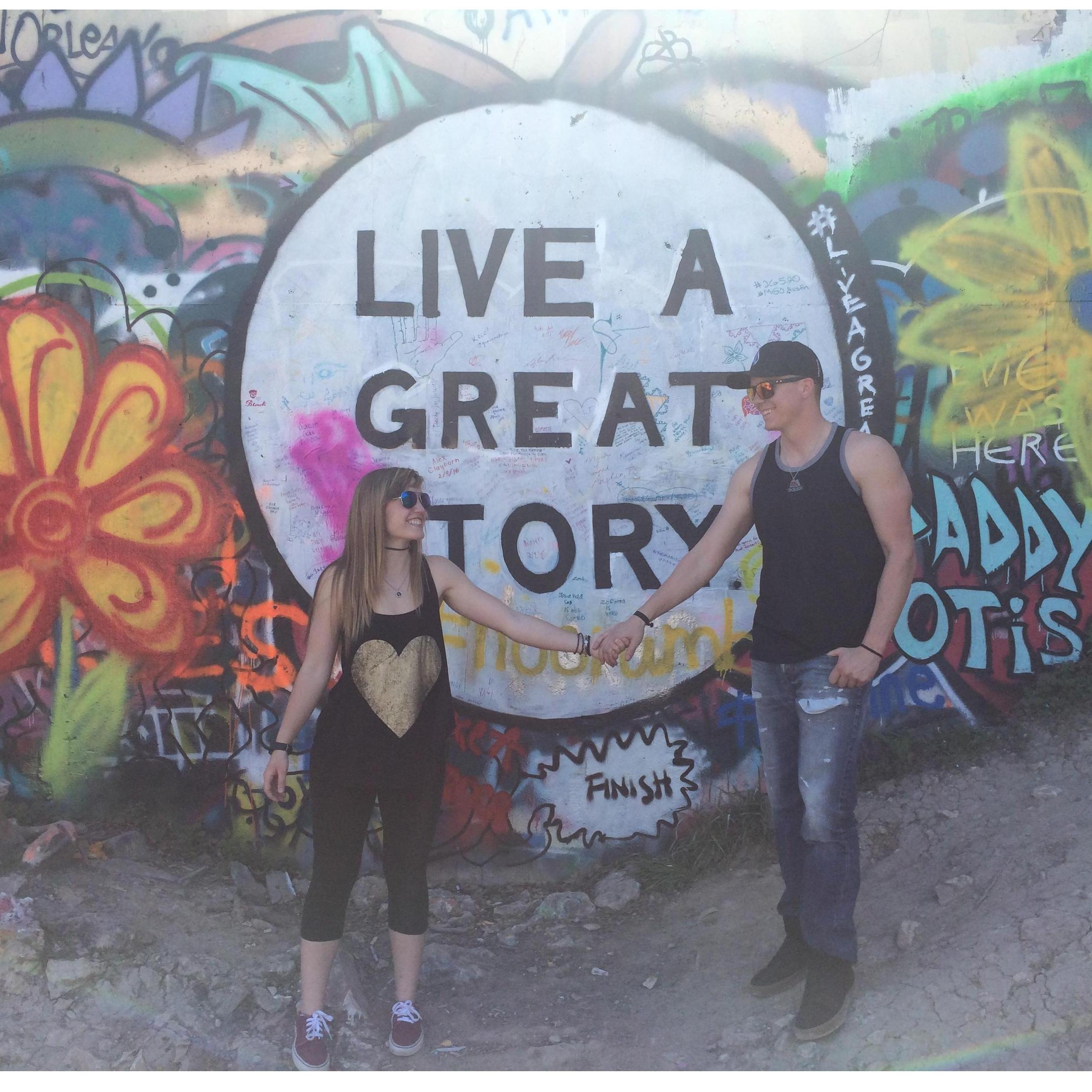 Live a great story, Austin.