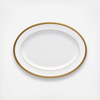 Charlotta Gold Oval Platter