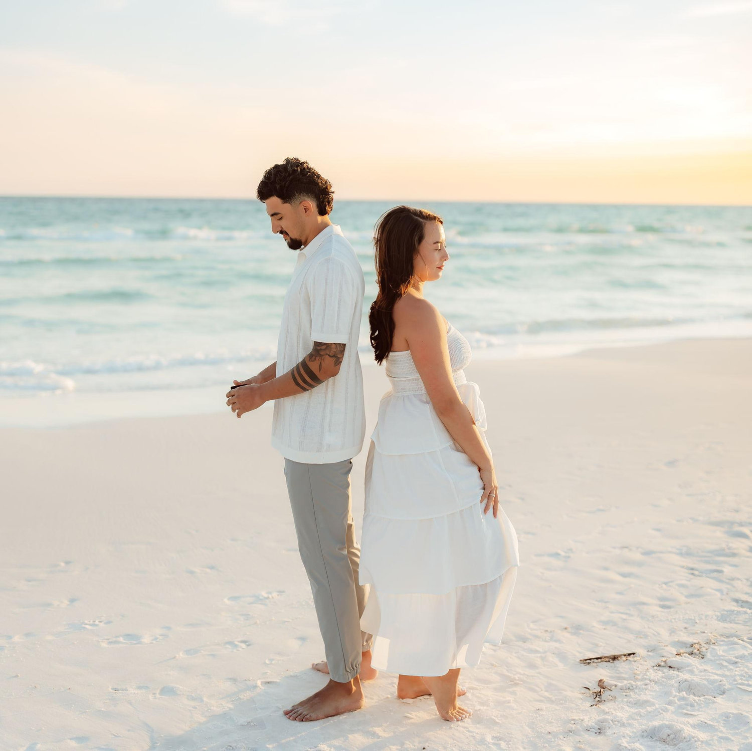 The moment before I said "Yes!" to forever