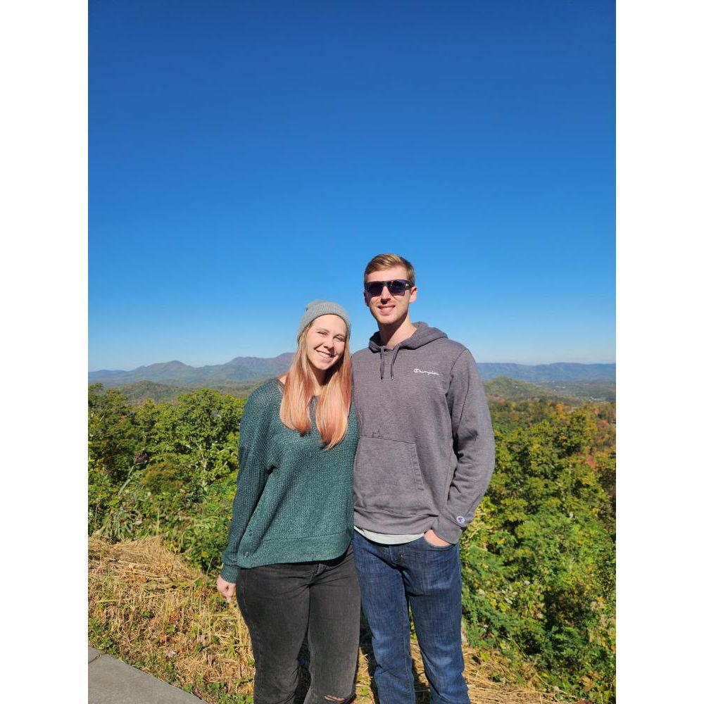 On our way back from Gatlinburg in the fall of 2023.