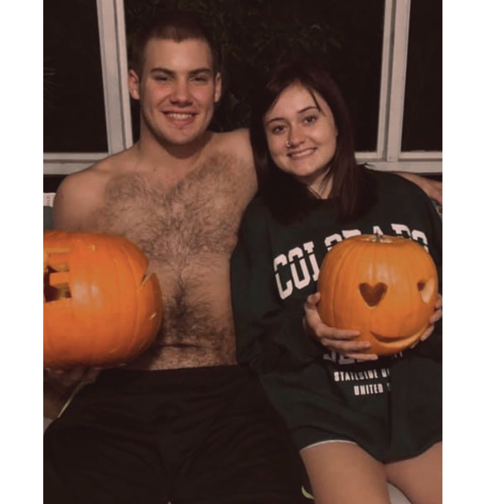 Halloween, freshman year of college