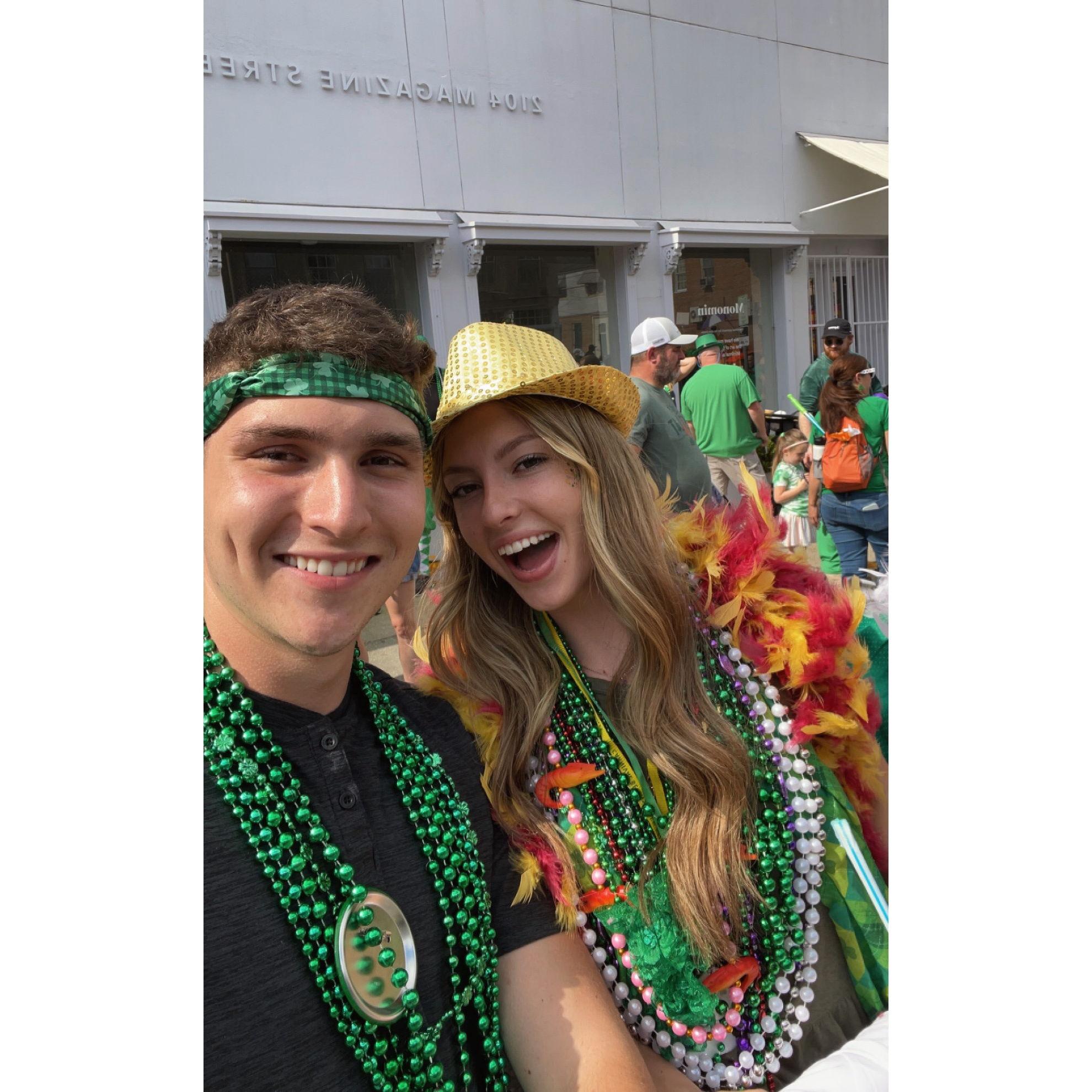 St. Patrick's Day parade- New Orleans