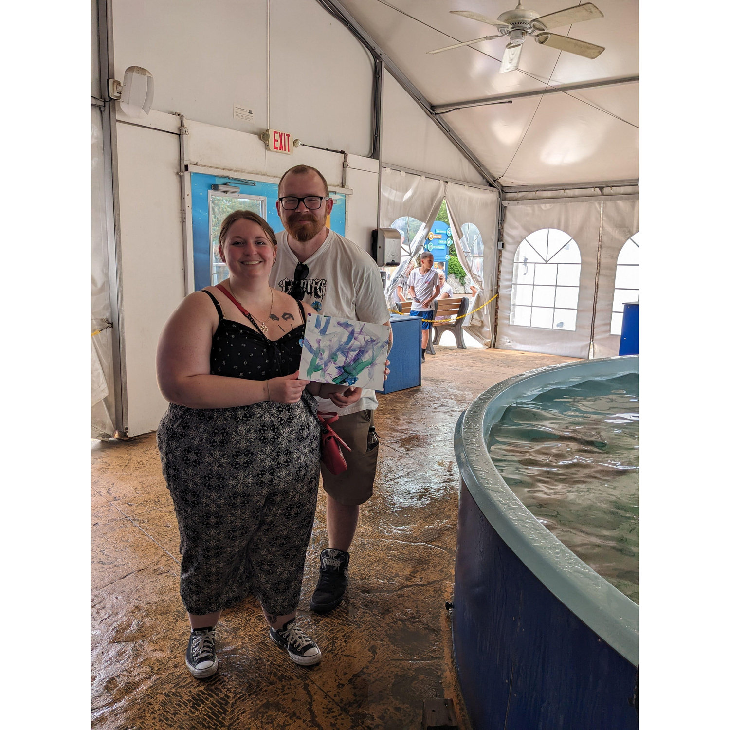 Revisiting where we got engaged!