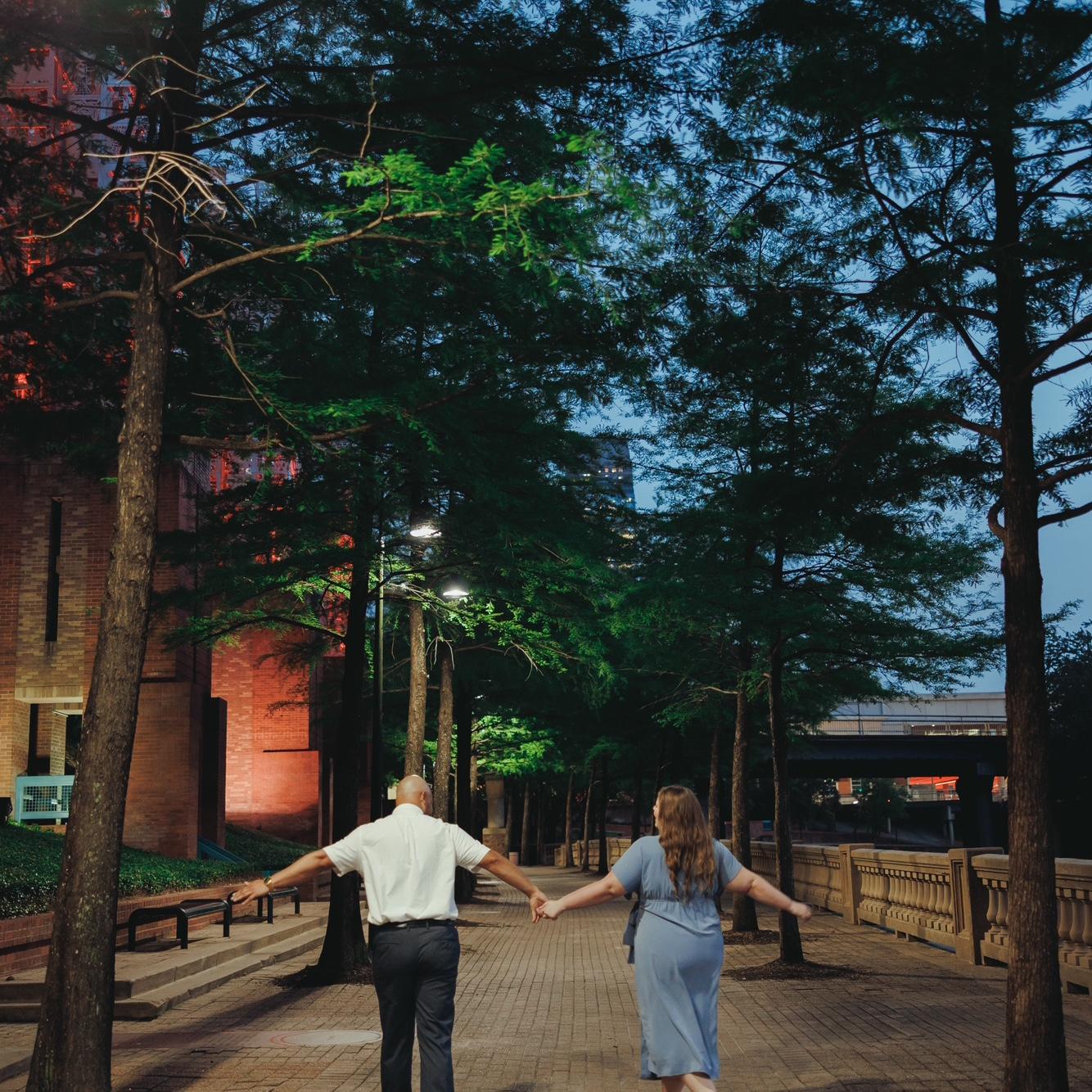Engagement photo session