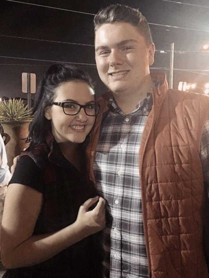 our first picture together. December 2015.