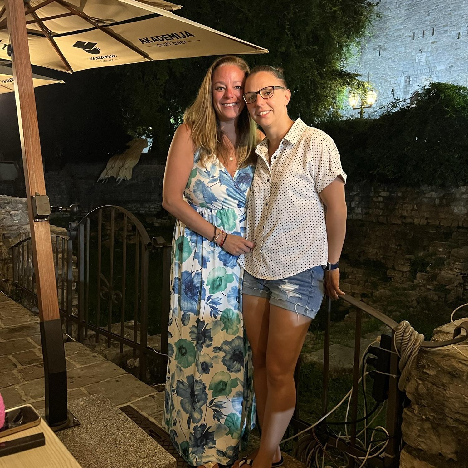 Showing Katie my homeland: Montenegro beaches, iconic views, and all the good vibes! Ziveli!