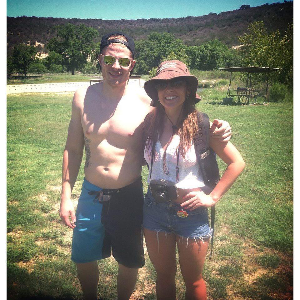 Our first trip together camping