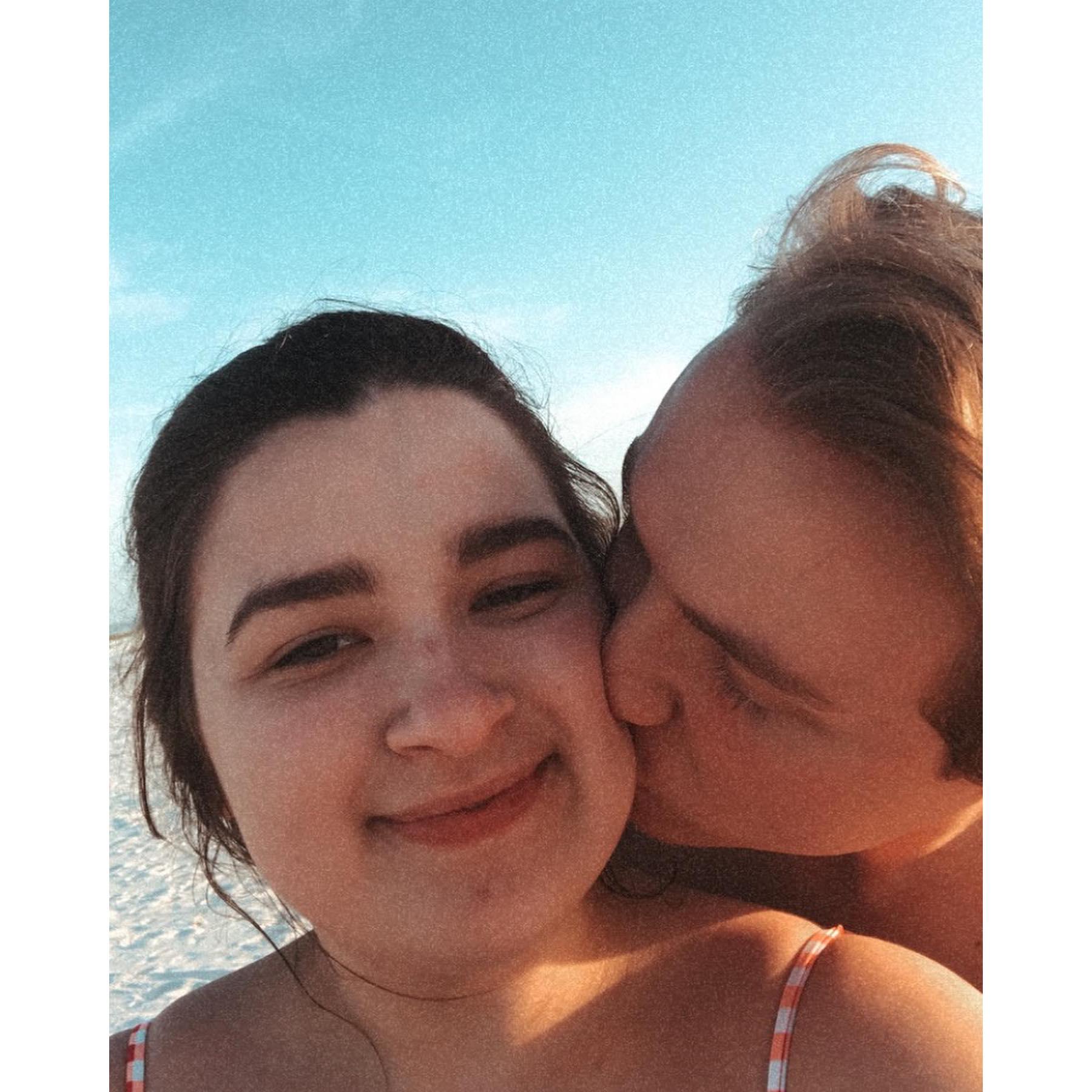 Our first trip together, visiting Peyton's family in Florida.