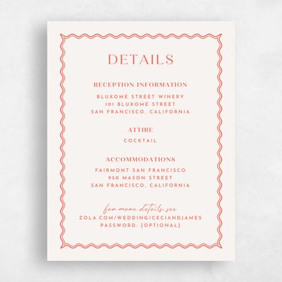 Pink Bordered Wedding Enclosure - Petra
