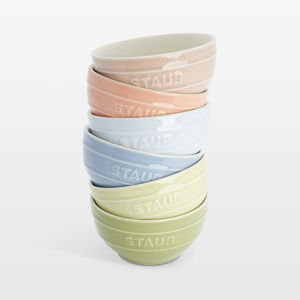 Staub 6-Piece Macaron Pastel Bowl Set